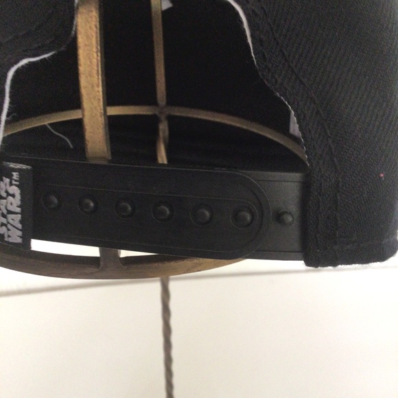 STAR WARS THE FORCE AWAKENS GORRA VII BLACK SNAPBACK HAT OSFM - Picture 14 of 15